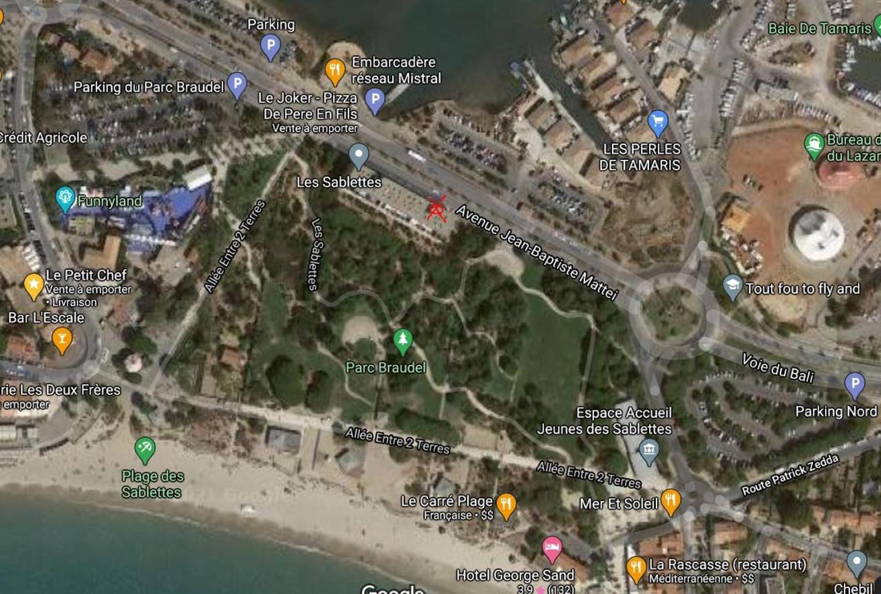 Ferienwohnung Studio Le Bali Avec Wifi A 100M De La Plage La Seyne-sur-Mer Exterior foto